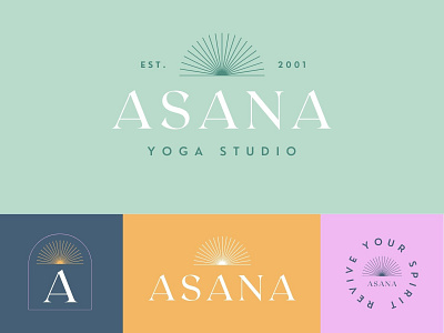 Logo Design: Sport branding design graphic graphic design illustration logo sport typography ui ux vector yoga