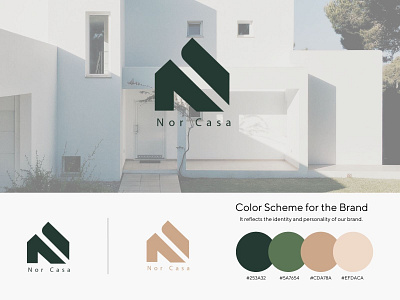 Logo design: Architecture Studio brand identity branding color pallet design graphic graphic design logo logo design typography