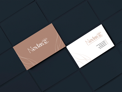 Business card + Logo Design branding business business card design graphic graphic design illustration logo logotype office typography vector wordmark