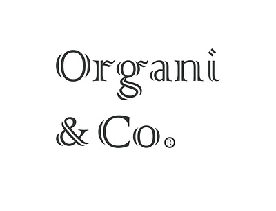 Organico 2d adobe adobe illustrator art direction brand branding branding design design logo minimal