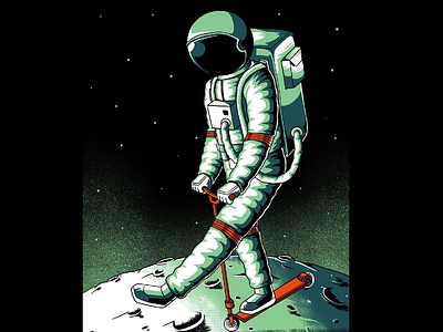 astropad astronout design illustration space