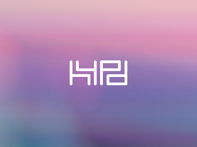 I'm super HYPD. brand color gradient hyped icon identity logo pastel san serif type typography