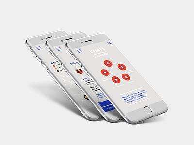 MindSet App Prototype app design health icon mobile prototype sketch ux vector visual design