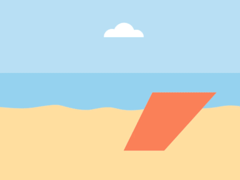 Vacaciones de verano 2018 para Enfátika animation design gif illustration summer