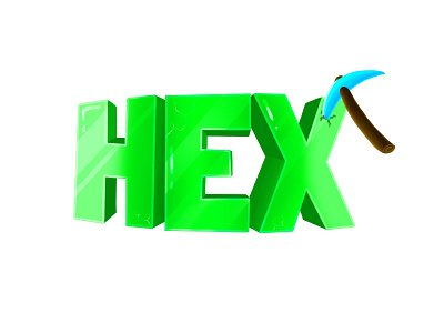 HEX Server Logo design illustration logo