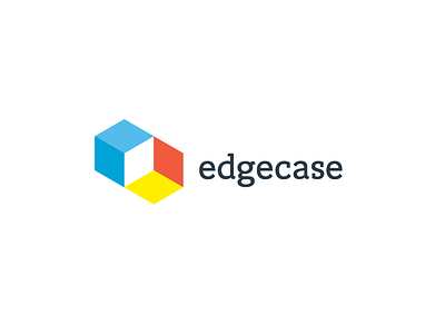 Edgecase logo austin brand identity edgecase logo saas startup tech