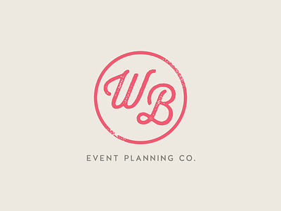 Wedding Belles Events branding identity logo wedding wedding planner