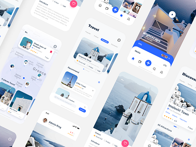 Travel App4 app ui