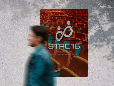 Poster Design for conference 2016 adobe photoshop blur branding conference infinite logo logo design mock up mockup mockups photoshop poster realistic student studetn technical