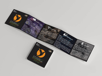 Five Folded flyer adobe photoshop branding brochure conference five fiverr flyer flyer design fold logo logo design mockup mockups paper print product product design