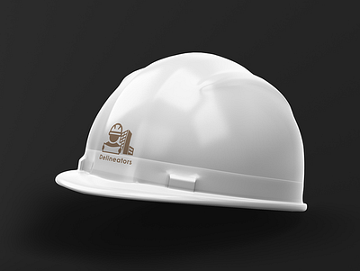 Infrastructure Company Logo Mockup adobe illustrator adobe photoshop branding civil engineering construction engineer engineers helmet helmet design infrastructure labor logo logo design manager mock up mockups product design realistic worker workers