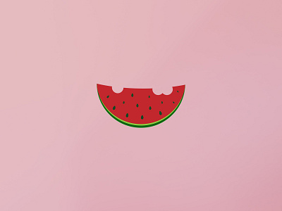 watermelon branding icon illustrator logo photoshop