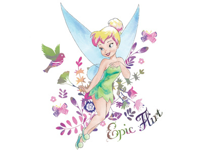 Tinker Bell Badge