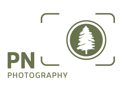 PN Photography camera logo logo design photo