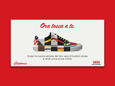 Advertising | Vans advertising shoes