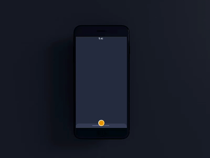 App interaction animation