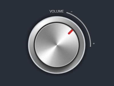 Volume Control Knob control icon knob