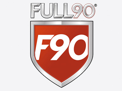 Full90 design logo