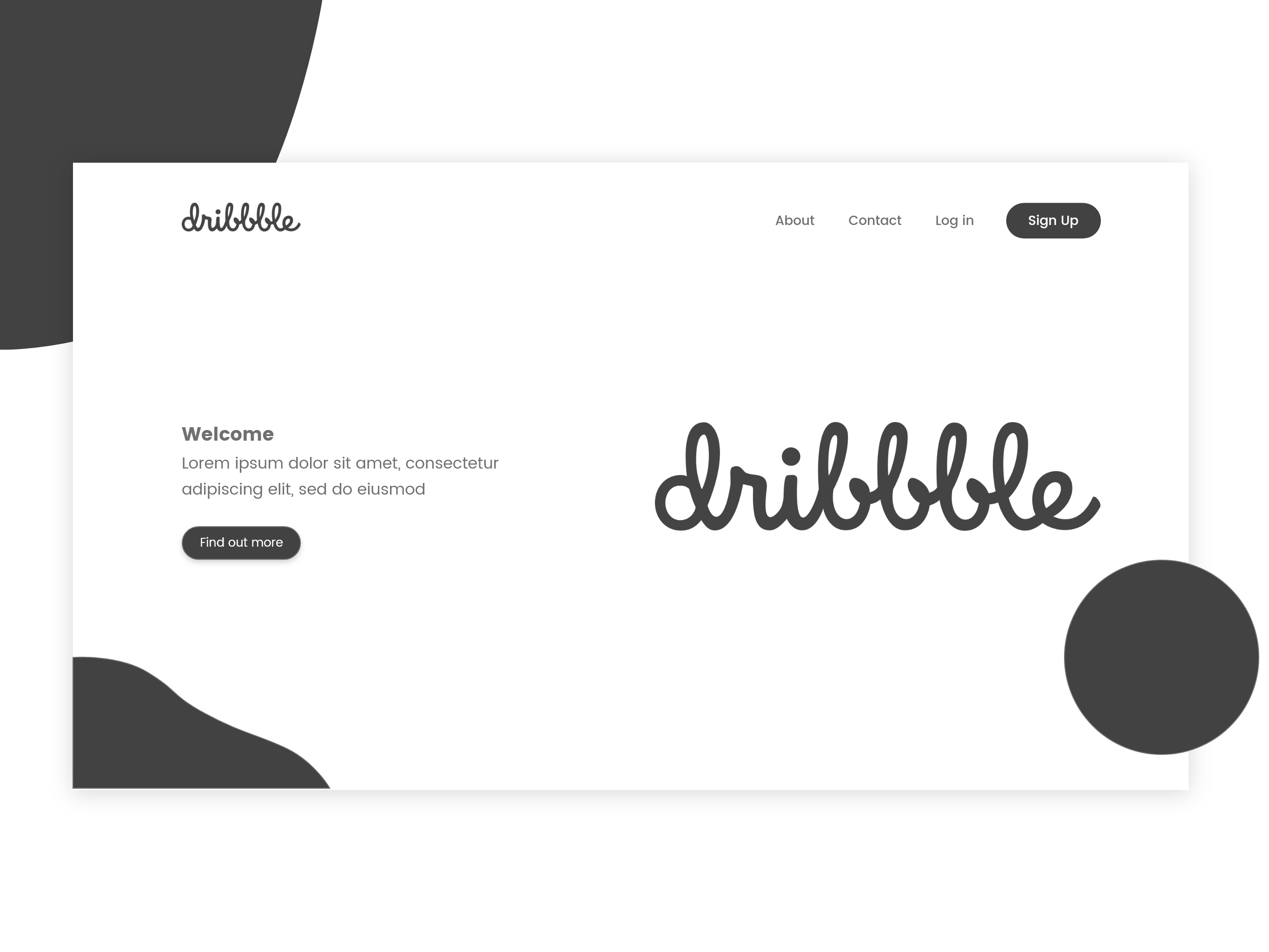 First Jumbotron by Indri Junanda on Dribbble