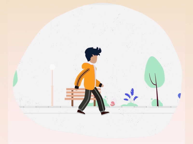 Walkcycle 2danimation aftereffects animatedgif animation animator characteranimation creative design dribbble freelance gif mograph motion motiondesign motiongraphics motionlovers walkcycle