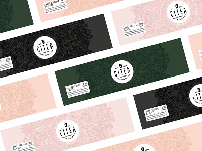 Citea - Packaging amsterdam branding design handdrawn illustration packaging tea