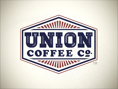 Union Coffee Logo americana coffee logo typography