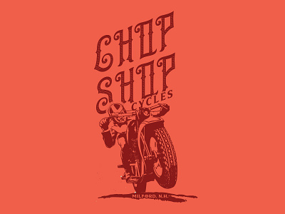 Chop Shop Tee Graphic