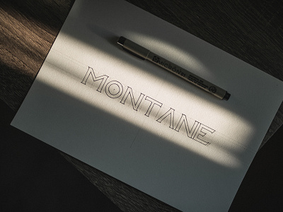 Montane Lettering