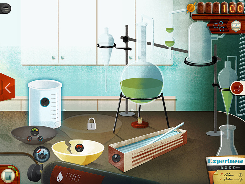 Chemistry App by Bluecadet on Dribbble