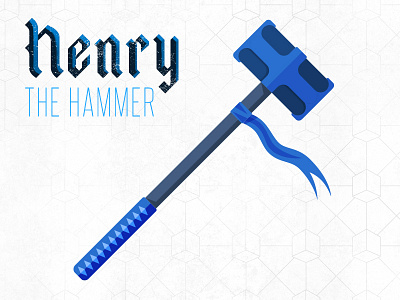 Henry The Hammer illustration weapon