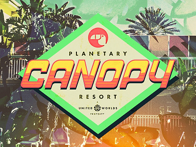 Canopy Planetary Resort conceptart future logo