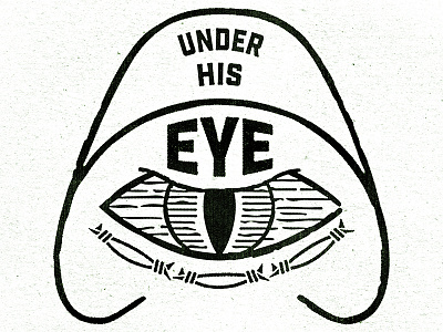 Under His Eye fan art handmaids tale illustration