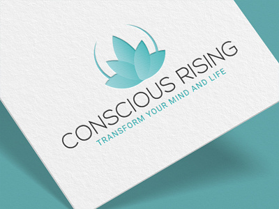 Conscious Rising Transform Your Mind and Life artist branding brandingdesign creativedesign designer graphics graphicsdesign illustration logo logoportfolio marketing portfolio