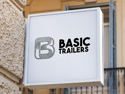 Basic Trailers | Logo Design | Graphic Design brand and identity branding grahic design graphics logo logo design