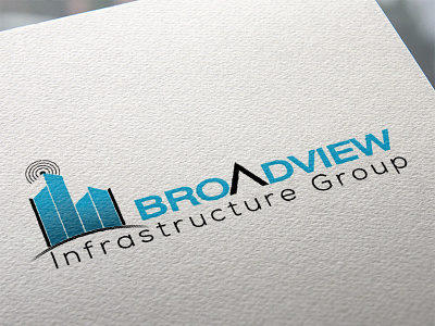 Broadview Infrastructure Group | Logo Design | Graphic Design brand and identity branding grahic design graphics illustration logo logo design