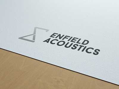 Enfield Acoustics | Logo Design | Graphic Designer brand and identity branding design grahic design graphics illustration logo logo design