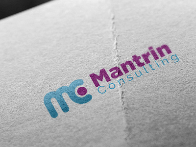 Mantrin Consulting | Logo Design brand and identity branding design grahic design graphics illustration logo logo design