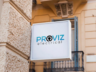 Proviz Electrical | Logo Design | Graphic Design brand and identity branding design grahic design graphics logo logo design