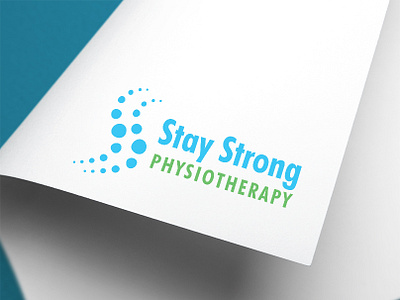 Stay Strong Physiotherapy | Logo Design | Graphic Design brand and identity branding design designer grahic design graphics illustration logo logo design