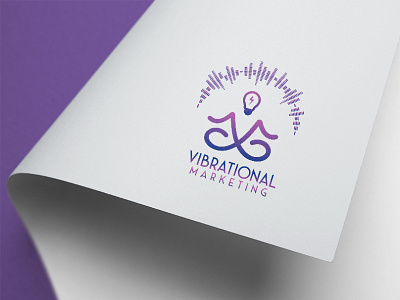 Vibrational Marketing | Logo Design | Graphics brandidentity business creative designer illustrator socialmedia