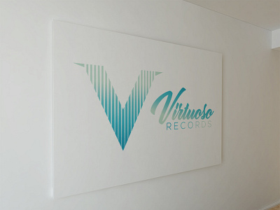 Virtuoso Records | Logo Design | Graphic Design art business designs logodesigner socialmedia