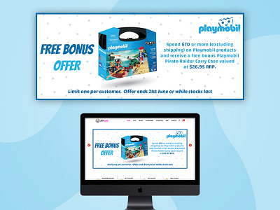 Playmobil | Banner Design | Graphic Design creative illustrators marketing