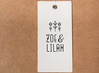 ZOE & LILAH | Logo Design | Graphic Design designer logo logodesign