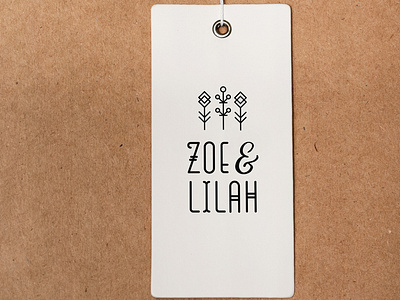 ZOE & LILAH | Logo Design | Graphic Design