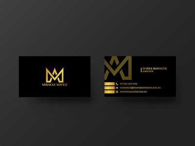 Miracle Advice | Business Card Design brand and identity branding businesscarddesign grahic design illustration