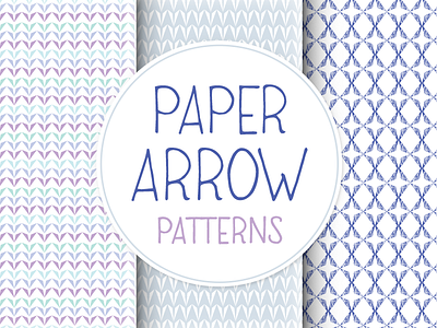 Paper Arrow Patterns 3 arrow background creative market illustrator paper patterns vector wallpaper