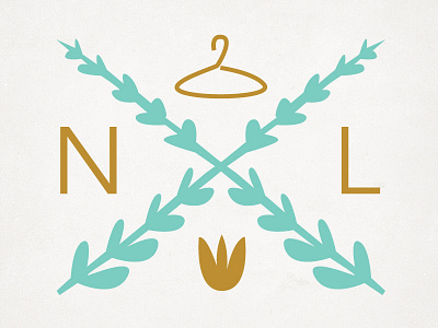 Natural Luxe Sub-mark badge logo submark