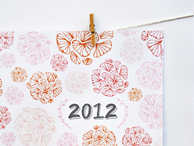 2012-blossom-calendar 2012 blossom illustrated wall calendar