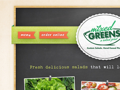 Mixed Greens Website