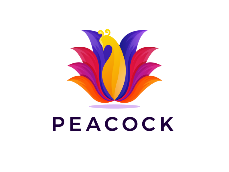 Peacock logo by kaizer_folio on Dribbble